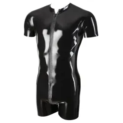 The Latex Collection Combinaison Short en Latex